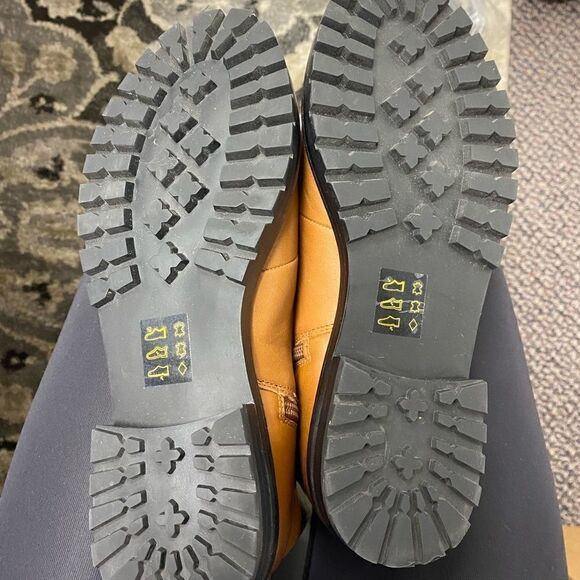 J. Crew Gwen lug-sole leather lace-up tall shaft bootsItem BA186* - Picture 2 of 6